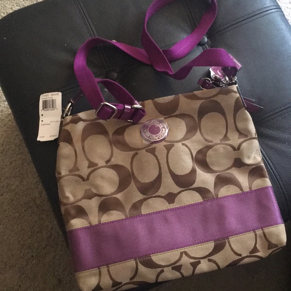 Coach cross body bag
